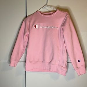 Champion pink crewneck
